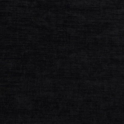 Logan Black Chenille Fabric Bench Black