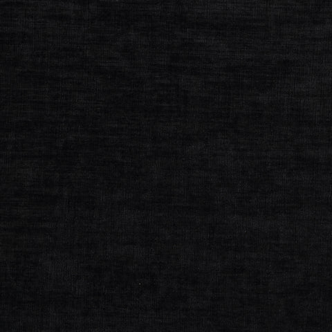 Petal Black Chenille Fabric Bench Black