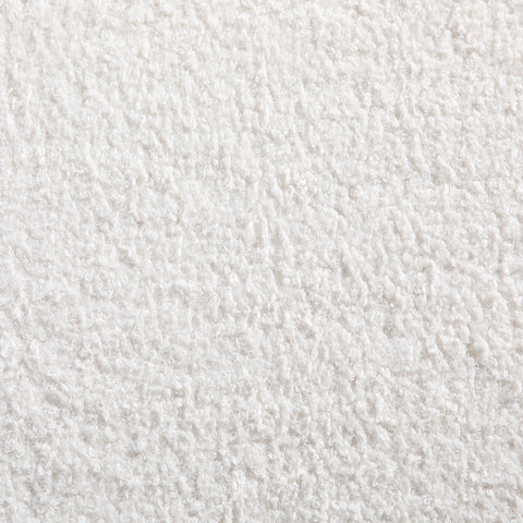 Nova Cream Faux Sheepskin Upholstered Bench, 1 Piece