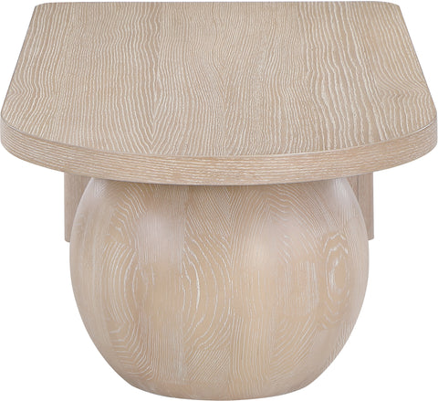 Darcy Natural Ash Wood And Oak Veneer Coffee Table, 1 Piece