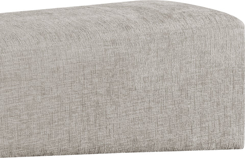 Darcy Grey Fabric Upholstered Bench, 1 Piece