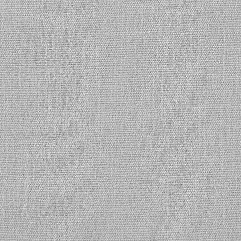 Rhea Grey Linen Textured Fabric Upholstered Ottoman, 1 Piece