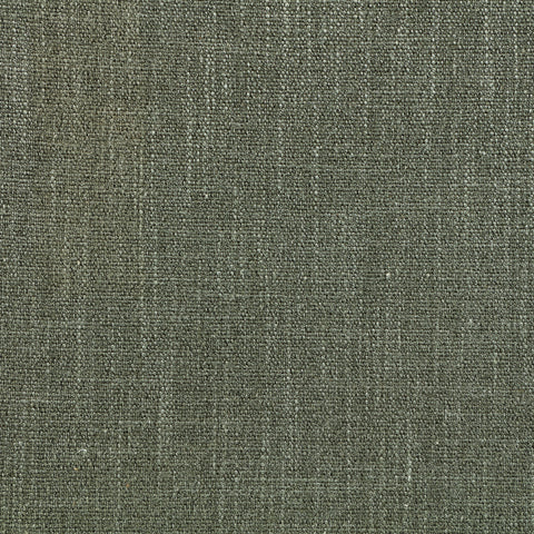 Rhea Olive Linen Textured Fabric Upholstered Ottoman, 1 Piece (Style 2)