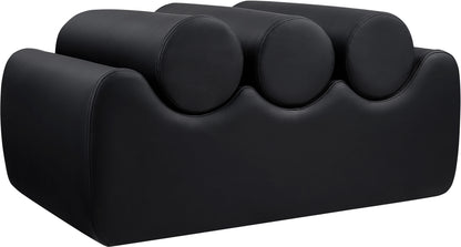 Revive Black Vegan Leather Bench