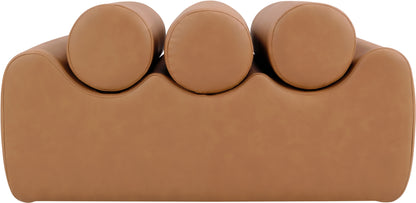 Revive Cognac Vegan Leather Bench