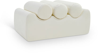 Revive Cream Vegan Leather Bench