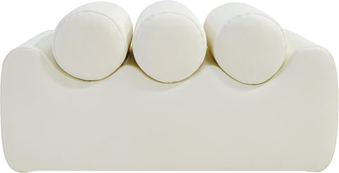 Revive Cream Vegan Leather Bench