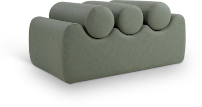 Revive Green Vegan Leather Bench