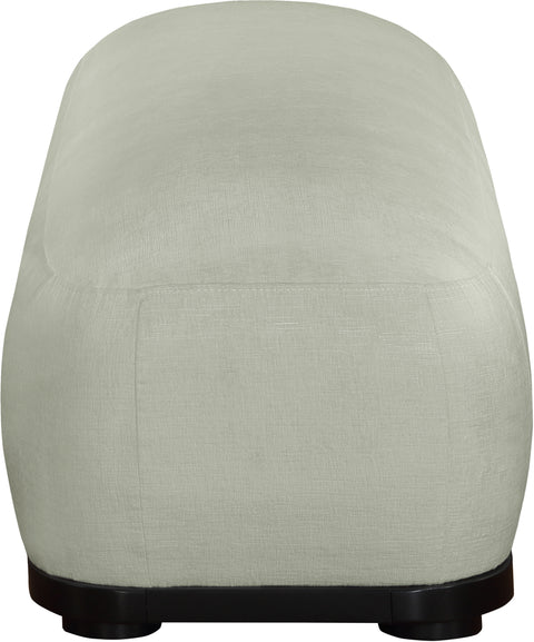 Nova Mint Chenille Fabric Upholstered Bench, 1 Piece (Style 2)