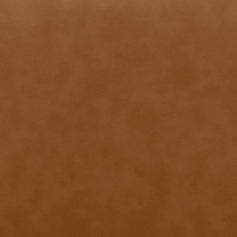 Celine Cognac Vegan Leather Upholstered Bench, 1 Piece