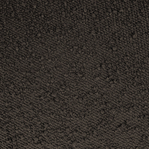 Mira Brown Boucle Fabric Upholstered Bench, 1 Piece (Style 2)