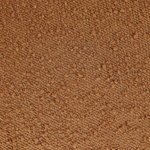 Mira Saddle Boucle Fabric Upholstered Bench, 1 Piece (Style 2)