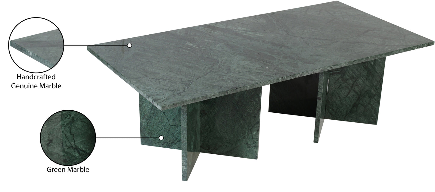 livorno green coffee table