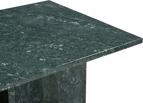 Juniper 48" Green Genuine Marble Coffee Table, 1 Piece