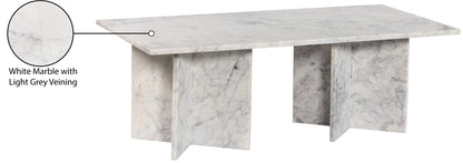 Hayden White Coffee Table CT