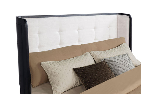 Clower 4-piece Eastern King Bedroom Set Burnished Black