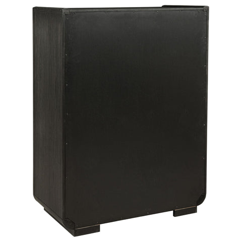 Clower 5-piece Eastern King Bedroom Set Burnished Black