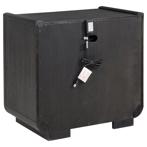 Clower 4-piece Queen Bedroom Set Burnished Black