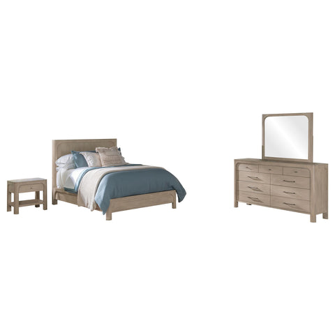 Cazen 4-piece Queen Bedroom Set Weathered Mango