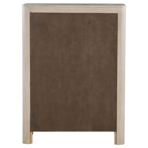 Cazen 5-drawer Bedroom Chest of Drawers Weathered Mango