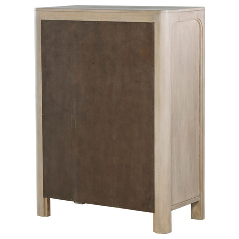 Cazen 5-drawer Bedroom Chest of Drawers Weathered Mango
