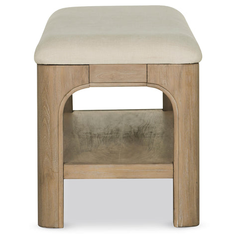 Cazen 52-inch Bedroom Bed End Bench Weathered Mango