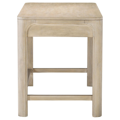Cazen 2-drawer Makeup Table Vanity Desk Weathered Mango