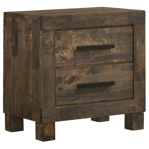 Landar 4-piece California King Bedroom Set Golden BrownRustic Golden Brown
