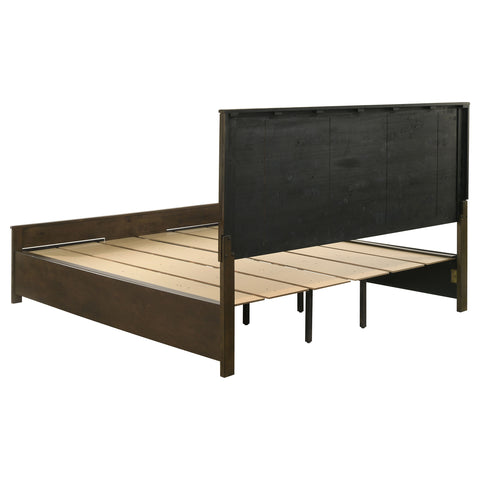 Landar California King Storage Bed Rustic Golden BrownRustic Golden Brown
