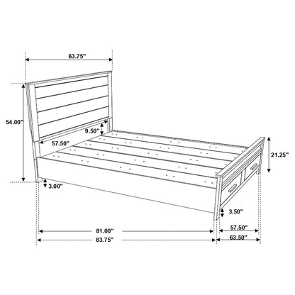 Queen Storage Bed