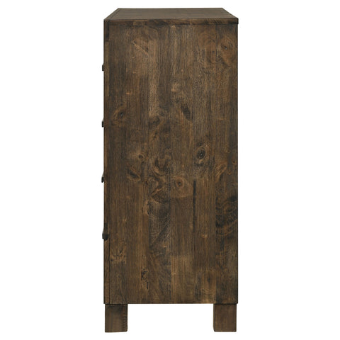 Landar 8-drawer Dresser Rustic Golden BrownRustic Golden Brown