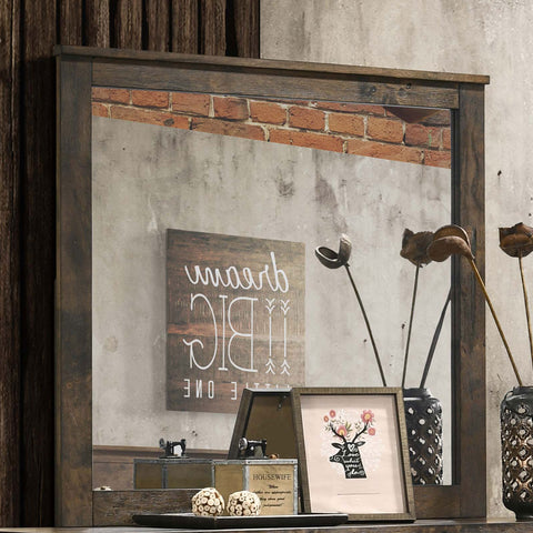Landar Dresser Mirror Rustic Golden BrownRustic Golden Brown