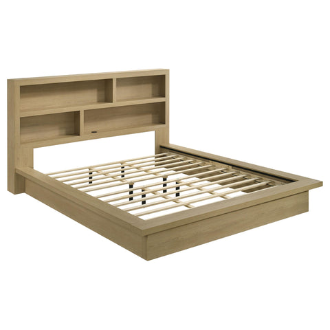 Eddy 5-piece Eastern King Bedroom Set Light Oak