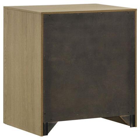 Eddy 5-piece Queen Bedroom Set Light Oak