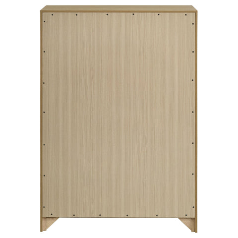 Eddy 5-drawer Bedroom Chest of Drawers Light Oak