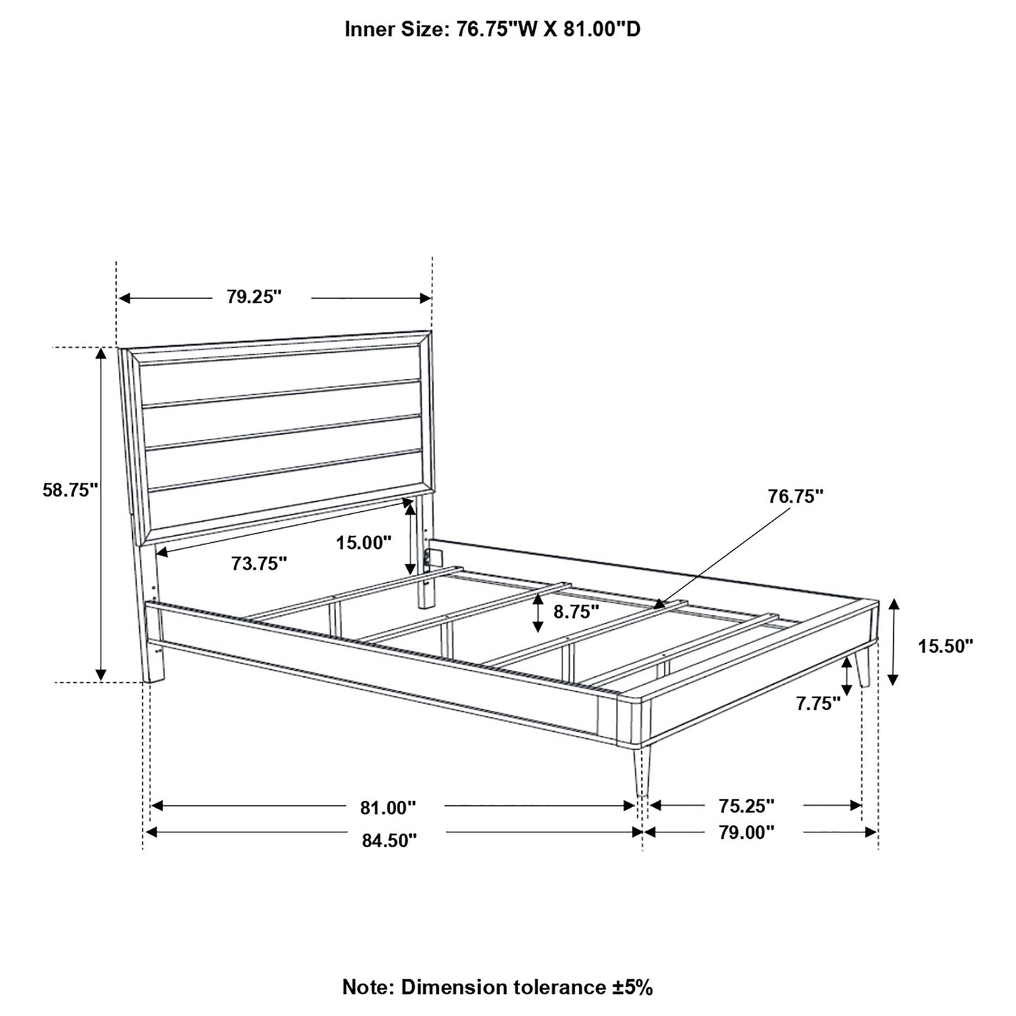 eastern king bed