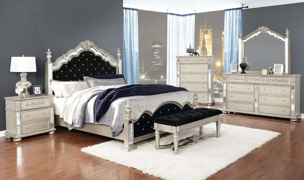 queen bed