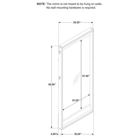 Carey Full-Length Floor Mirror