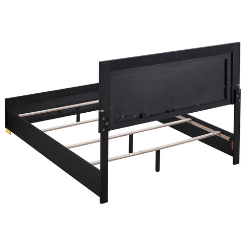 Pamela 5-piece Queen Bedroom Set BlackBlack