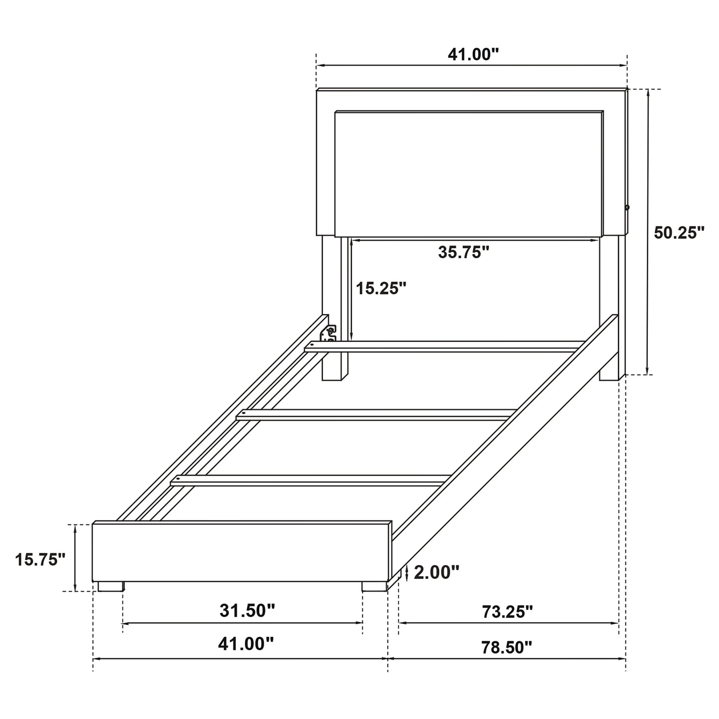 twin bed