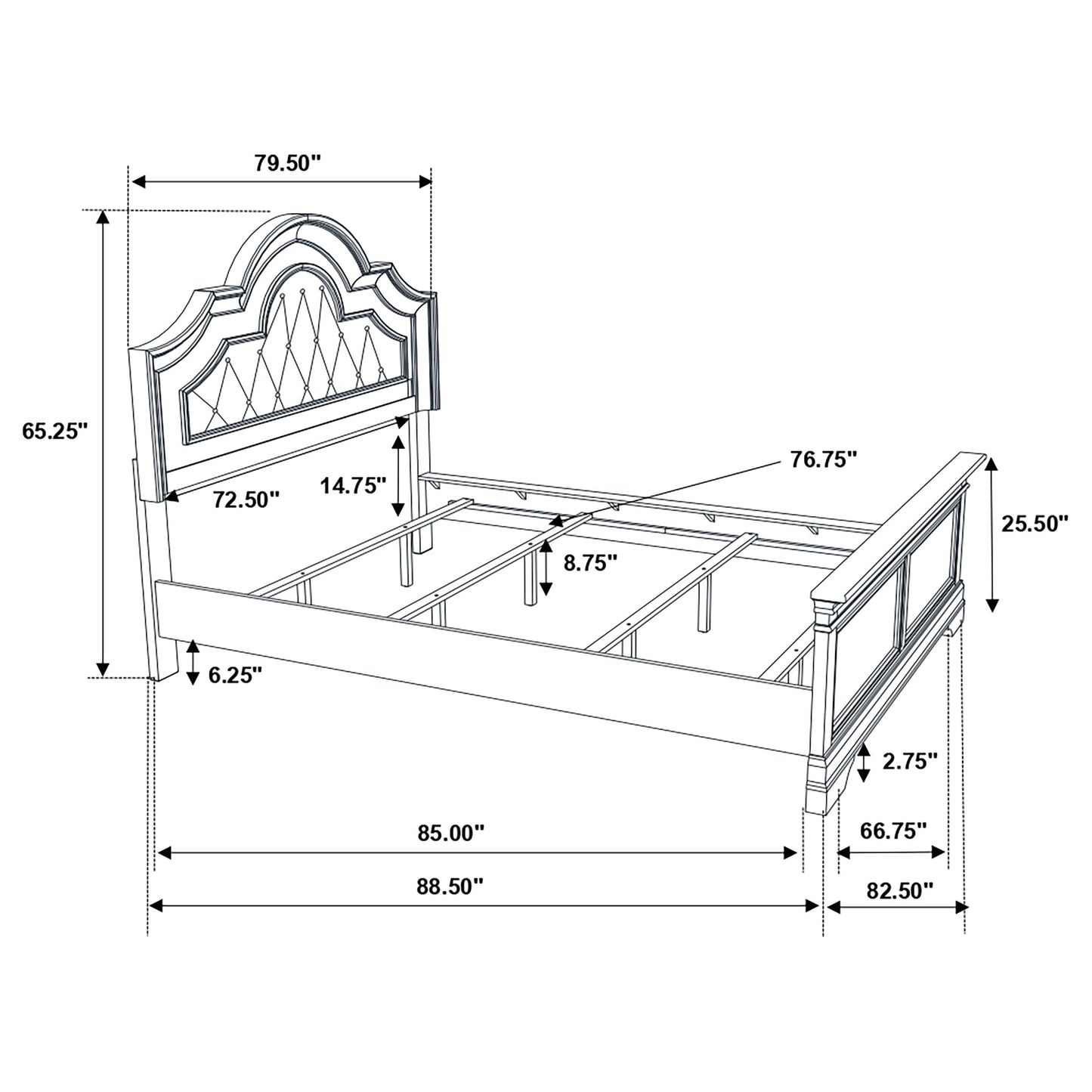 california king bed