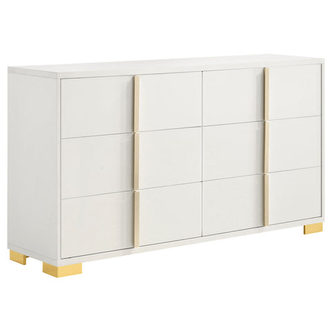 Pamela 6-drawer Dresser WhiteWhite