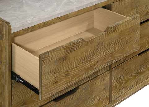 Lindenton 6-drawer Bedroom Dresser Cabinet Medium Oak