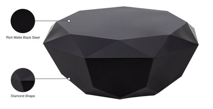 Thor Matte Black Coffee Table C