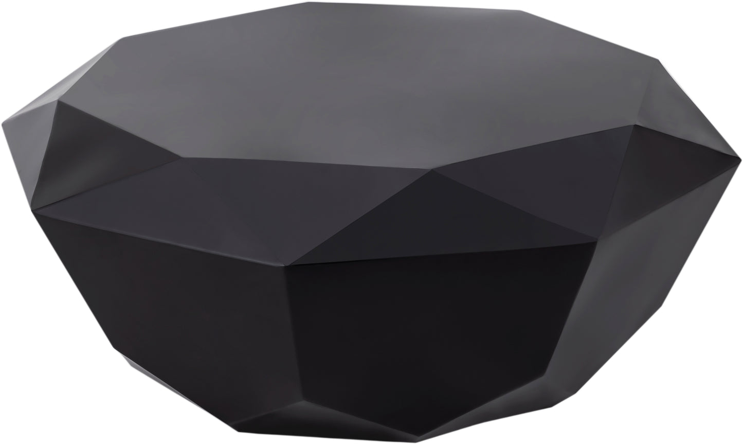 thor matte black coffee table c