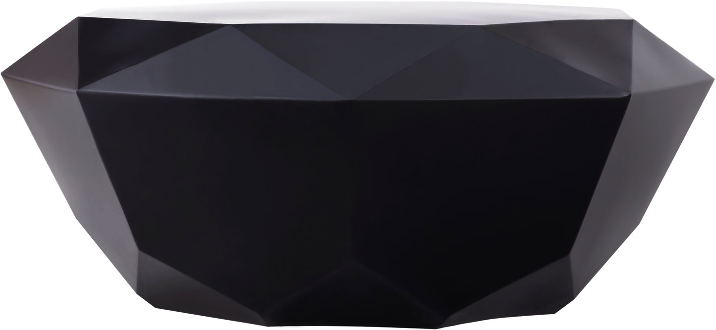 thor matte black coffee table c