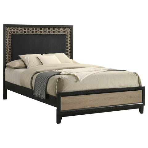 Kinkaid Wood Queen Panel Bed BlackBlack