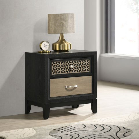 Kinkaid 2-drawer Nightstand BlackBlack