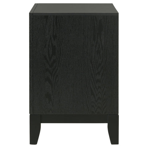 Kinkaid 2-drawer Nightstand BlackBlack