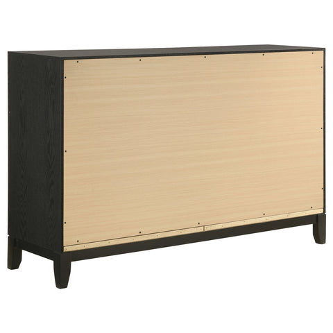 Kinkaid 6-drawer Dresser BlackBlack